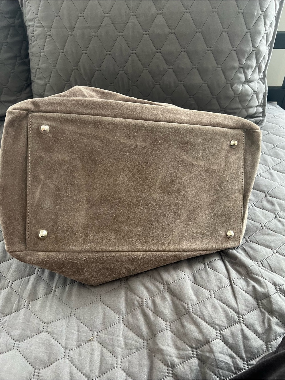 Mark & Graham Elisabetta Suede Slouch Bag - Picture 8 of 12
